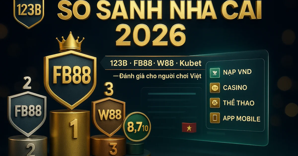 So Sánh Nhà Cái Uy Tín 2026 – 123B, FB88, W88 và Kubet tại agoralocal.com.co